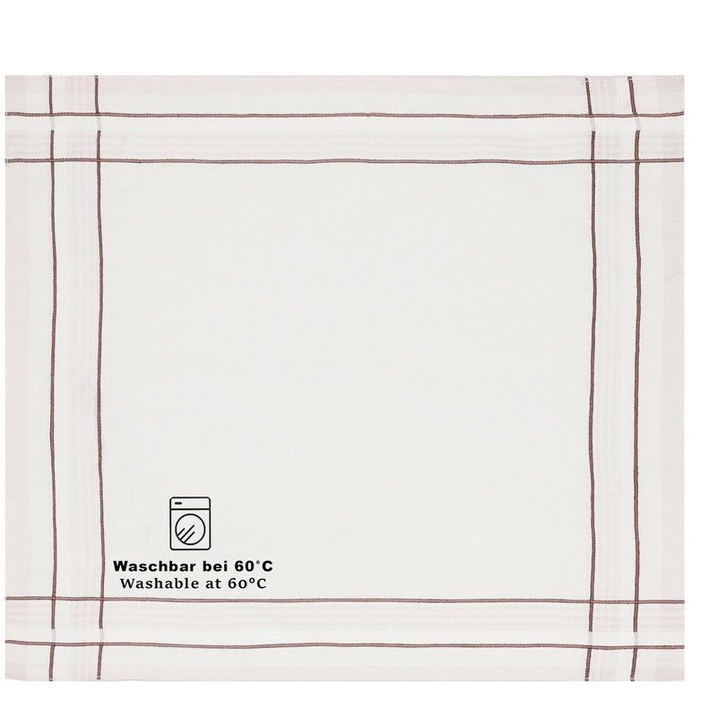 Betz Men's Fabric Handkerchiefs, Pack of 12, 100% Cotton, Size
