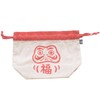 & Packable 75724 Lunch Drawstring Bag, Lunch Bag, Approx. 11.0