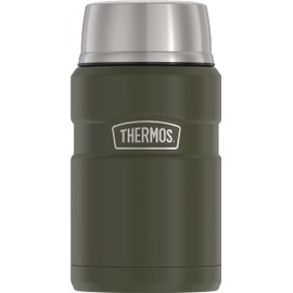 THERMOS Stainless King Vacuum-Insulated Food Jar, 24 Ounce, Army Green