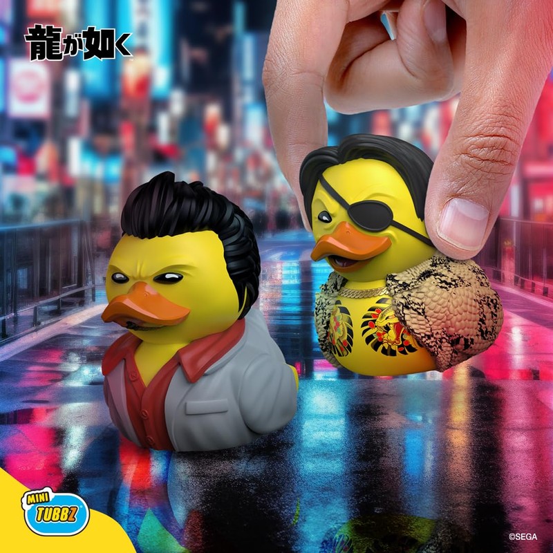 TUBBZ Mini: Yakuza - Goro Majima Cosplay Rubber Duck Vinyl