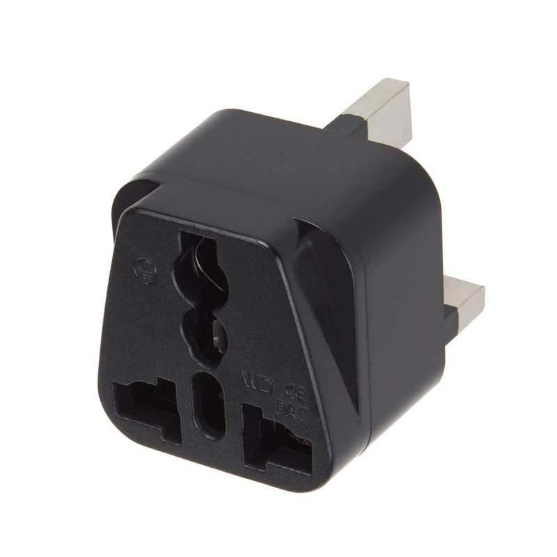 Maclean MCE154 Universal Reise Adapter Stecker GB/UK (EU auf UK)