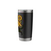 Black Cat "Good Luck" Retro Design Stainless Steel Insulated Tumbler