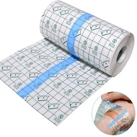 ANAMPION ANAMPION 15cm*5m Tattoo Folie Tattoo Pflaster Tattoo Aftercare Wasserdichte Klebebandage Transparent Bandage PU Folie Tape Second Skin Tattoo Atmungsaktive Hautschutzauflage f??r T?towierte Haut