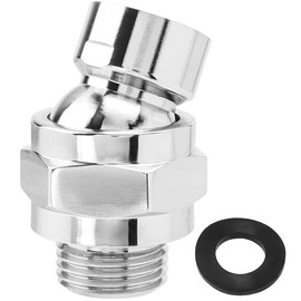 Wolfride Shower Connector Ball Joint Shower Head, Swivel Ball Adapter Adjustable Shower Arm Extension