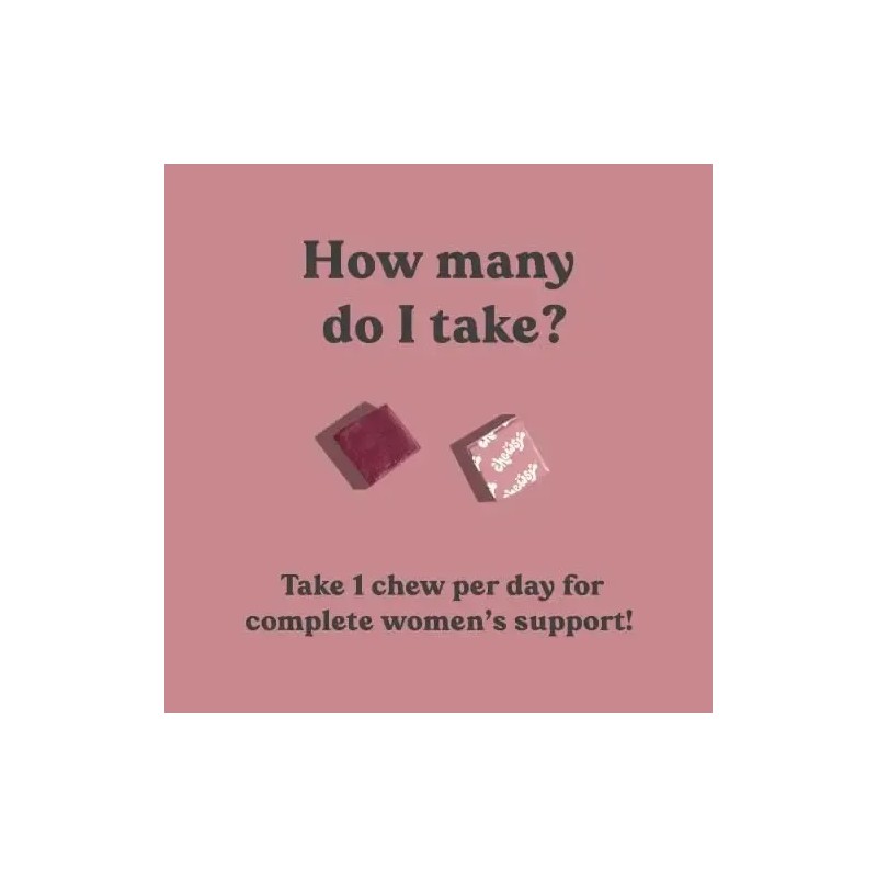 Masticables Multivitamínicos Chewsy Para Mujer Womens Multivitamin Chews, Immune Support,