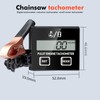 Digital Tachometer, 2 Stroke Digital Speedometer, Inductive Tachometer, Small Motor