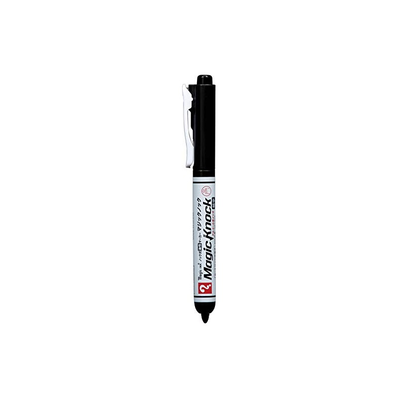 Teranishi Chemical Magic Knock, Fine Point, Black, 10 Pieces