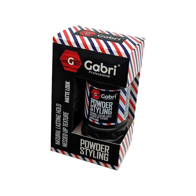 Gabri Professional Matte Look Styling Powder - Natural Lasting Hold,