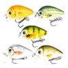 Mister Tackle BX-2 Fishing Lure Mini Wobbler Set Crankbaits for