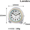 LANDEX YT5318 Table Clock, Alarm Clock, Analog, Constant Light, Electronic