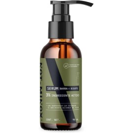 Serum Para Crecimiento Barba Bigote Al 3% 90ml Con Biotina Neutra