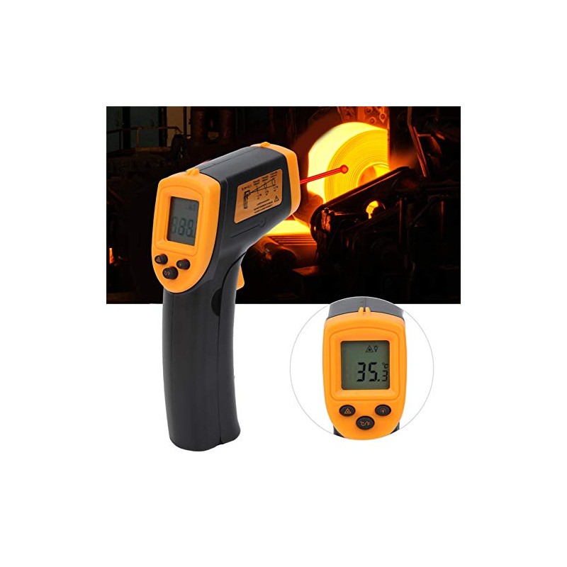 YWBL-WH Termómetro Infrarrojo Digital Termómetro de Temperatura LCD sin Contacto