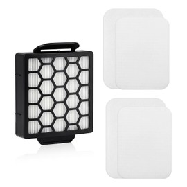 2 Foam Filter + 1 Hepa Filter Replacement Part for Shark ZU62 ZU60 NV255 NV150 NV251 NV151 ZU62C Navigator Rotator Pet Pro Upright Vacuum Part 1238FT60 1239FT60