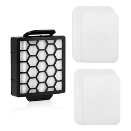 2 Foam Filter + 1 Hepa Filter Replacement Part for Shark ZU62 ZU60 NV255 NV150 NV251 NV151 ZU62C Navigator Rotator Pet Pro Upright Vacuum Part 1238FT60 1239FT60