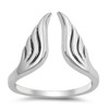 Angel Wings Wholesale Ring New .925 Solid Sterling Silver Open