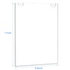 Ludery Acrylic Sign Holder 8.5 x 11 Vertical, Wall Mount