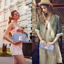 Yintry Makeup Bag Set Organizer Cosmetic Bag Travel Toiletry Bag Large Capacity Birthday Gifts for Women Girls Portable Brush Storage Bag, blue