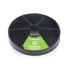 DEKAROX Carbon Filter Activated Carbon Filter 175 mm Diameter for