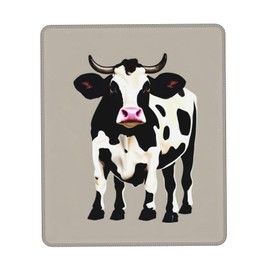 SSIMOO Cow Black Spot Desk Computer Pad-Gaming Computer Mat for Office and Home Use-Cute Computer Pad, 10 x 12 inch