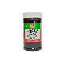 Halms Hawaiian Teriyaki Sauce 12 Oz. (Pack of 2)