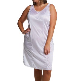 Shadowline Women's 26 Inch Princess Full Slip 3411 42 White