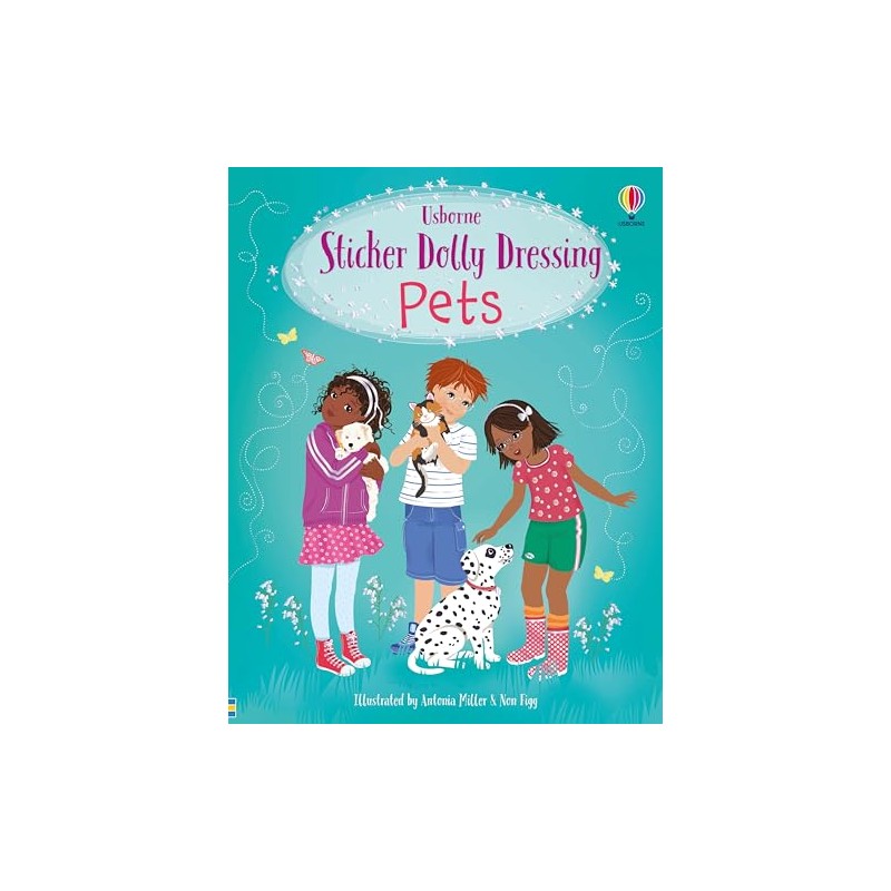 Sticker Dolly Dressing Pets: A Creative Activity Book for Children