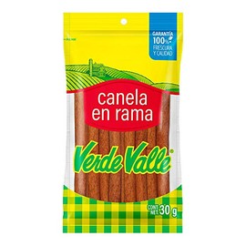 Verde Valle Canela En Rama - 30 g