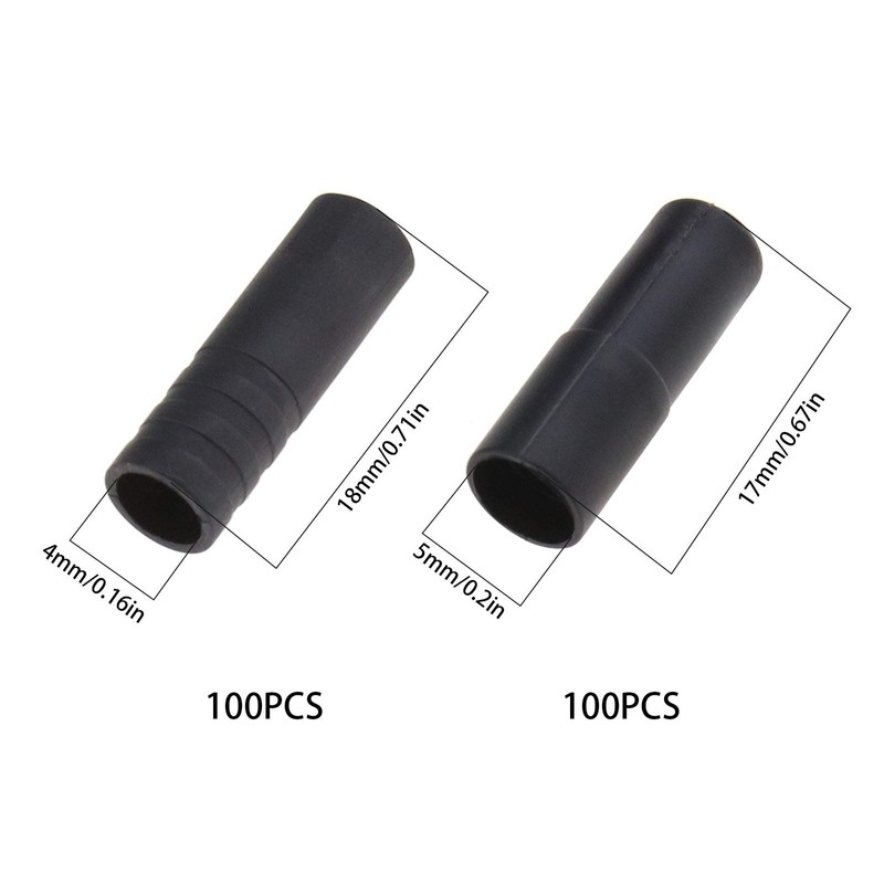 SING F LTD 200x Bicycle Shift Brake Cable Protectors Housing