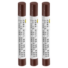 uxcell Furniture Repair Crayons, 3Pcs - Wood Wax Filler Stick, Furniture Markers Touch Up - for Scratches Holes Tables Desks Wooden Floors Cover Ups, Iron Knife Wood