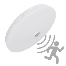 PiRA LED Ceiling Light with Motion Sensor 18 Watt Neutral White