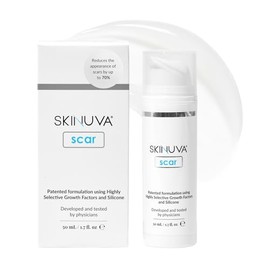 Skinuva - Crema para cicatrices de última generación, crema avanzada para eliminar cicatrices formulada con factores de crecimiento. (50,27 ml)