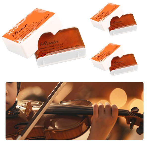 3 PCS Violin Rosin, Natural Rosin For Violin Viola and