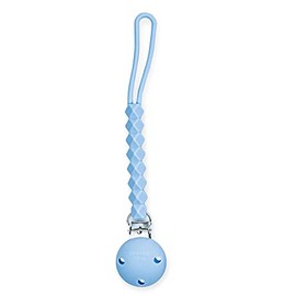 Kids Heroes Porta Chupon para Bebe de Silicona Suave y Segura con Clip Sujetador para Mantener los Chupones Limpios