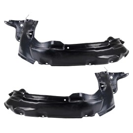 TRQ TRQ Front Inner Fender Liner Set Compatible with 2001-2004 Ford Escape FO1248110 FO1249110