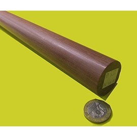 Micarta Canvas CE Phenolic Round Rod 1.375" (1-3/8") Diameter x 48" Length 1 Unit