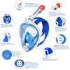 Aqua Speed Children's Diving Mask, 180° Panorama Diving Mask, Full