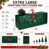 Hillylolly Christmas Tree Bag, Green Storage Bag for Christmas Tree,