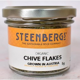 Steenbergs Organic Chives Standard Jar - 5g Dried Herb