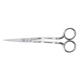 Gingher Double-Curved Embroidery and Appliqu Scissors (6 in.) for Cutting Threads Close to Fabric Sharp and Smooth Cuts