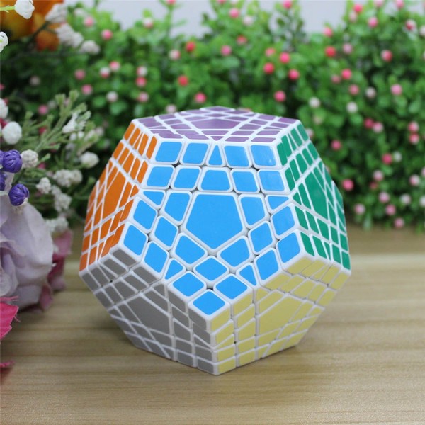 Oostifun Shengshou 5x5x5 Gigaminx megaminx Cube 12 Surface Puzzle +