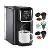 Mecity Coffee Maker 3 in 1 Single Serve Coffee Machine,