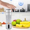 Hydrogen Water Bottle with Colorful Lights Platinum Titanium Electrode 2