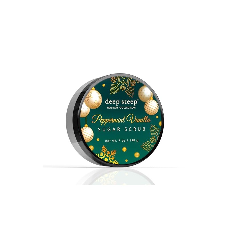 Deep Steep Exfoliante De Azúcar Navideño - Colección De Invierno