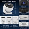 13 Films Galaxy Projector for Bedroom – HD Space Projection