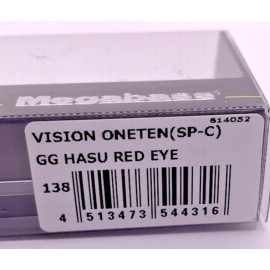 Megabass Vision Oneten  110 Jerkbait - GG Hasu Red Eye (SP-C)