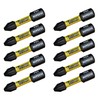 10 x SabreCut SCPZ232_10 32mm PZ2 Magnetic Impact Screwdriver Driver