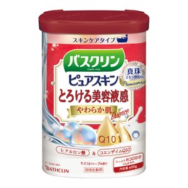 Bath Clean Pure Skin Bath Solution, Soft Skin 21.3 oz (600 g) Bath Solution (Approx. 30 Uses) for Skin Care