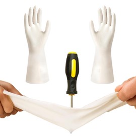 VFENHIR dish gloves，dishwashing gloves (5 pairs, S)