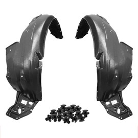 Parts N Go Fender Liner Set w/Clips For 2009-2014 TSX Front Driver & Passenger Side Left Right AC1248124 AC1249124 74150TL2A10 74100TL2A10