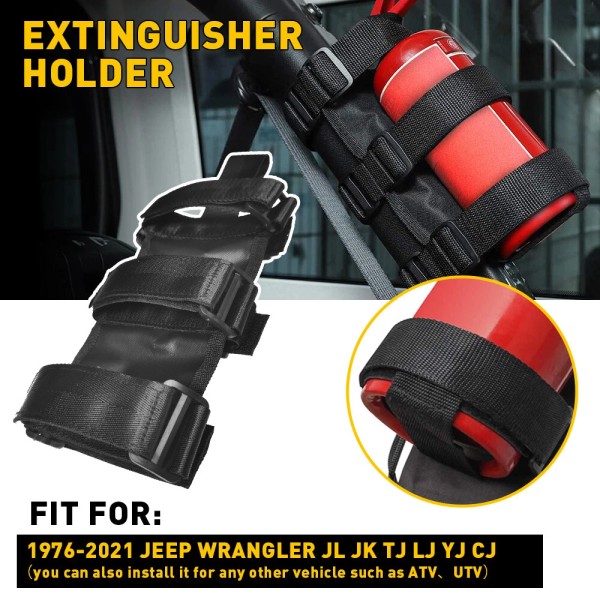 Unbranded Fire Extinguisher Holder,Car Accessories for Jeep Wrangler Tj Jk